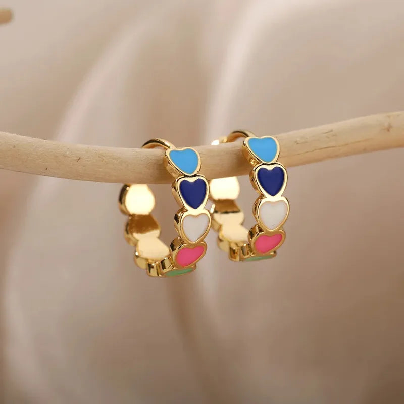 Boucles d’oreilles Cœur