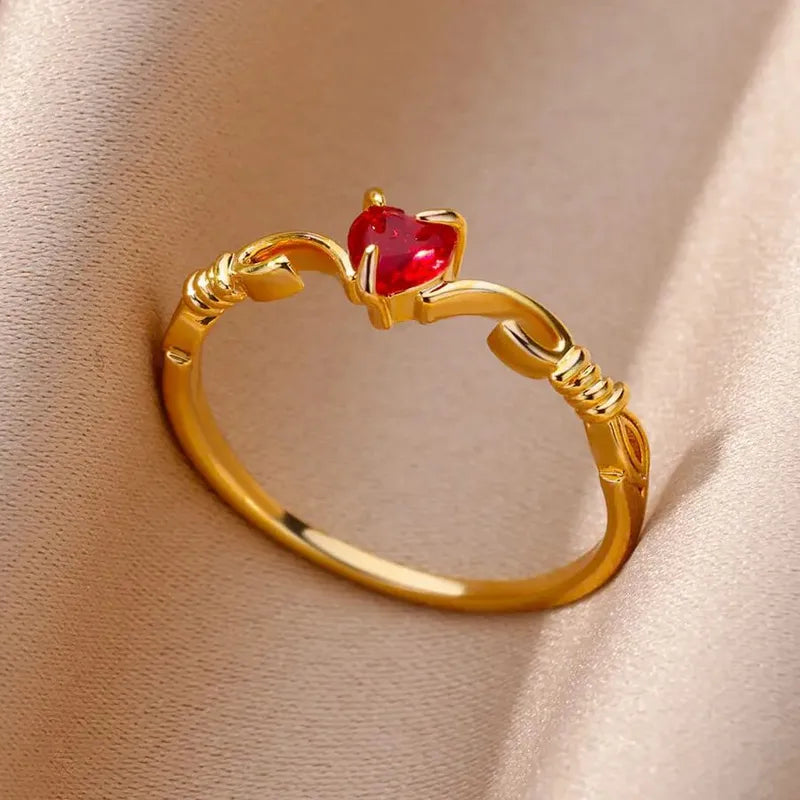 Bague Chevalière Plaqué Or – Pierres Naturelles