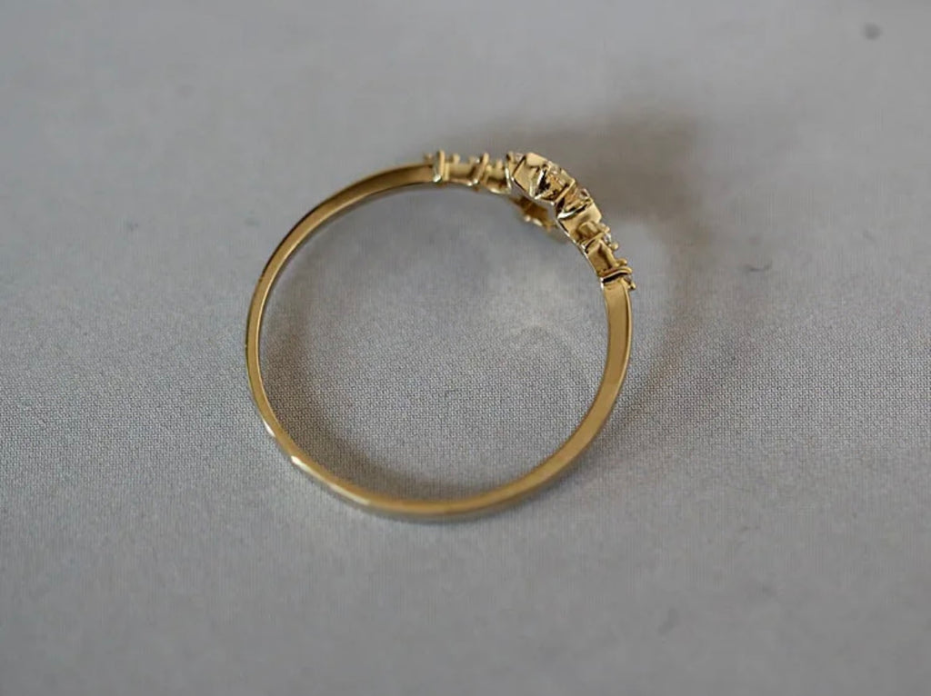 La bague de flocon de neige