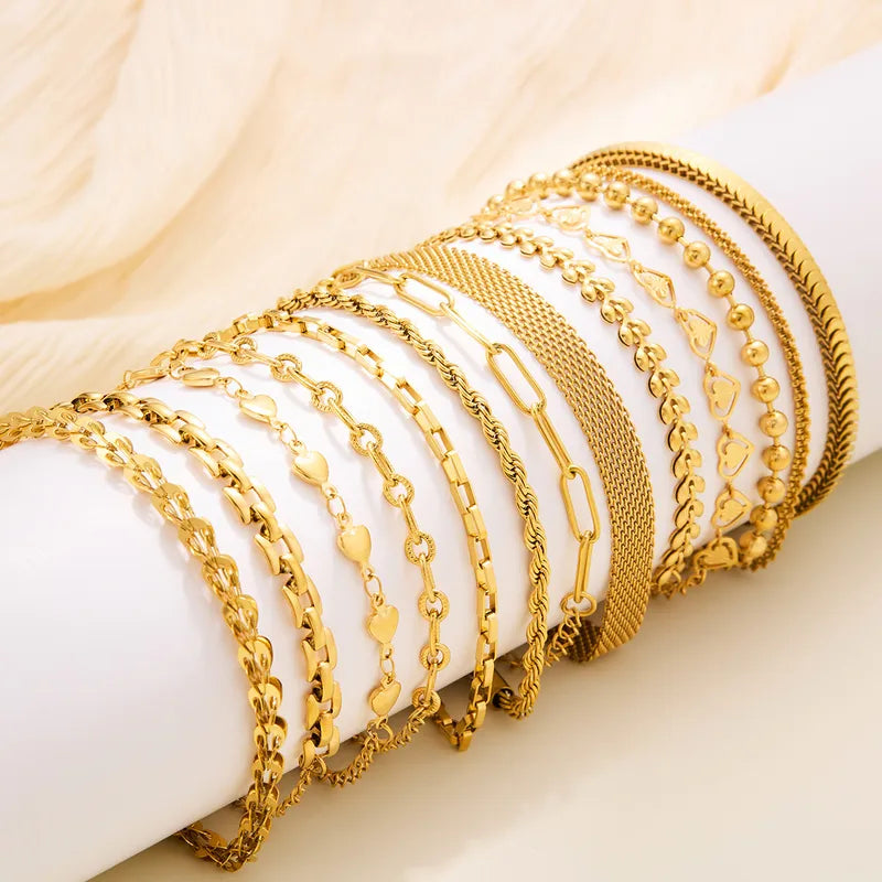 Bracelet Plaqué Or – Modèle au Choix ou Mixe tes préférés