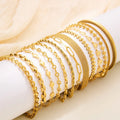 Bracelet Plaqué Or – Modèle au Choix ou Mixe tes préférés