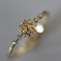 La bague de flocon de neige