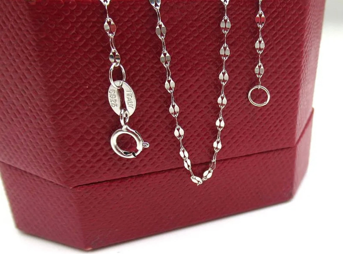 Collier Microphone – Argent 925 | 45 cm