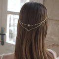 Chaîne pour Cheveux – Élégance & Lumière printemps et été